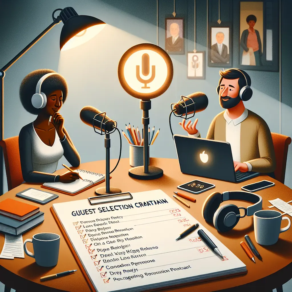 Podcast Guest Selection Tips for Engaging Conversations